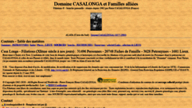 What Casa-longa.org website looked like in 2020 (3 years ago)
