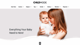 What Childmode.com website looked like in 2020 (3 years ago)