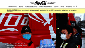 What Coca-colafounders.com website looked like in 2020 (5 years ago)