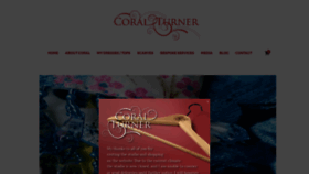 What Coralturner.com website looked like in 2020 (3 years ago)