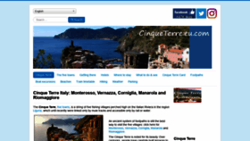 What Cinqueterre.eu.com website looked like in 2020 (3 years ago)
