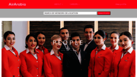 What Careers.airarabia.com website looked like in 2020 (4 years ago)