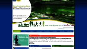 What Chef-boutonne.fr website looked like in 2020 (3 years ago)