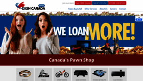 What Cashcanada.com website looked like in 2020 (3 years ago)
