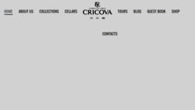 What Cricova.md website looked like in 2020 (6 years ago)