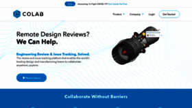What Colabsoftware.com website looked like in 2020 (3 years ago)