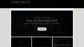 What Corcoran.org website looked like in 2020 (3 years ago)