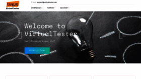 What Cv.virtualtester.com website looked like in 2020 (3 years ago)