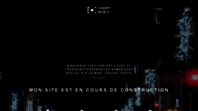 What Conceptvisuel51.fr website looked like in 2020 (3 years ago)