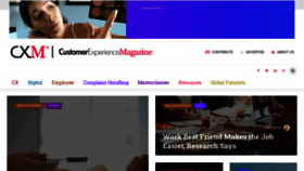 What Customerexperiencemagazine.co.uk website looked like in 2020 (3 years ago)