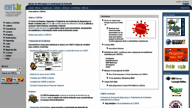 What Cert.br website looked like in 2020 (4 years ago)
