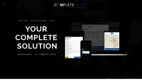 What Completeflight.com website looked like in 2020 (3 years ago)
