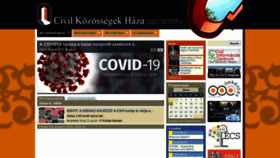 What Ckh.hu website looked like in 2020 (3 years ago)