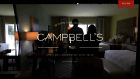 What Campbellsresort.com website looked like in 2020 (3 years ago)