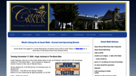 What Canalwalkhoa.com website looked like in 2020 (3 years ago)
