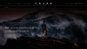 What Cavanimages.com website looked like in 2020 (3 years ago)