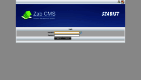 What Cms.szabist-isb.edu.pk website looked like in 2020 (3 years ago)