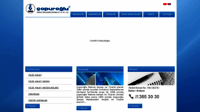 What Copuroglu.com.tr website looked like in 2020 (3 years ago)