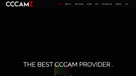 What Cccamz.com website looked like in 2020 (3 years ago)