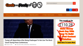 What Coolsandfools.com website looked like in 2020 (3 years ago)