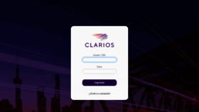 What Clarios.turecibo.com website looked like in 2020 (3 years ago)