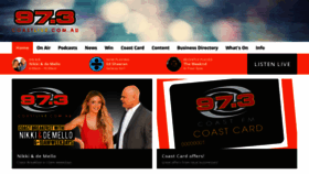 What Coastlive.com.au website looked like in 2020 (3 years ago)