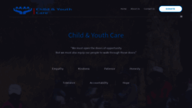 What Childyouthcarezim.org.zw website looked like in 2020 (3 years ago)