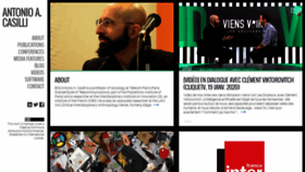 What Casilli.fr website looked like in 2020 (5 years ago)
