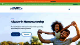 What Carringtonmortgage.com website looked like in 2020 (3 years ago)