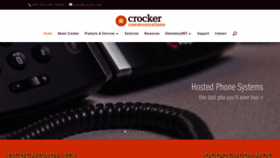 What Crocker.com website looked like in 2020 (3 years ago)