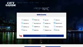 What Cityguideny.com website looked like in 2020 (3 years ago)
