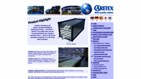 What Caretex.dk website looked like in 2020 (3 years ago)