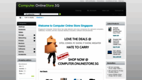 What Computer.onlinestore.sg website looked like in 2020 (3 years ago)