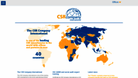 What Csr-company.com website looked like in 2020 (3 years ago)
