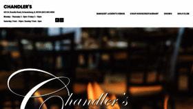 What Chandlerschophouse.com website looked like in 2020 (3 years ago)