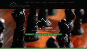 What Chesscamp.net website looked like in 2020 (3 years ago)