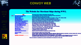 What Convoyweb.org.uk website looked like in 2020 (3 years ago)