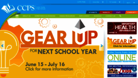 What Collierschools.net website looked like in 2020 (3 years ago)