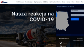 What Cemex.pl website looked like in 2020 (5 years ago)