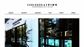What Carlssonliving.dk website looked like in 2020 (3 years ago)