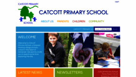 What Catcottprimary.co.uk website looked like in 2020 (3 years ago)