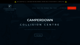 What Camperdowncollisioncentre.com.au website looked like in 2020 (3 years ago)