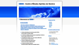 What Cesg-ge.ch website looked like in 2020 (3 years ago)