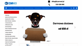 What Czarmed.pl website looked like in 2020 (6 years ago)
