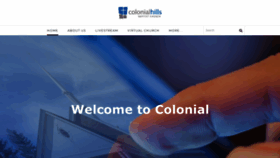 What Colonialindy.org website looked like in 2020 (3 years ago)