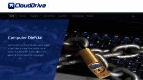 What Clouddrive.nl website looked like in 2020 (3 years ago)