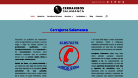 What Cerrajerosalamanca.es website looked like in 2020 (3 years ago)