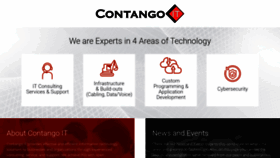 What Contangoit.com website looked like in 2020 (3 years ago)