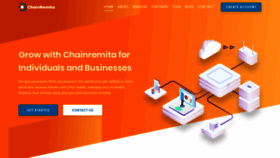 What Chainremita.com website looked like in 2020 (3 years ago)