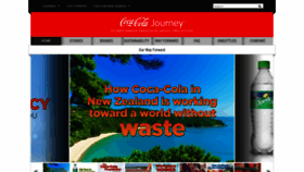 What Coca-colajourney.co.nz website looked like in 2020 (3 years ago)